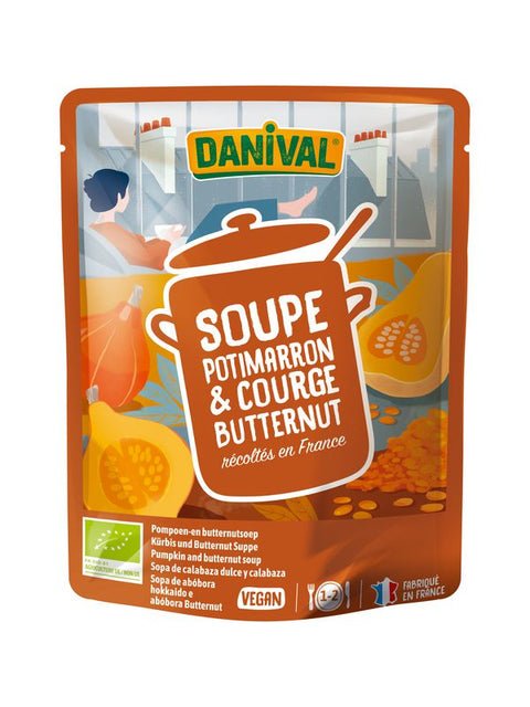 DANIVAL Soupe potimarron(-butternut)50cl