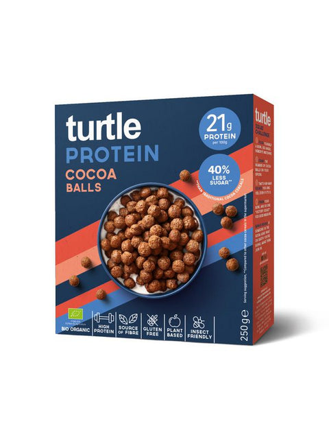 TURTLE High protein choco balls 250g