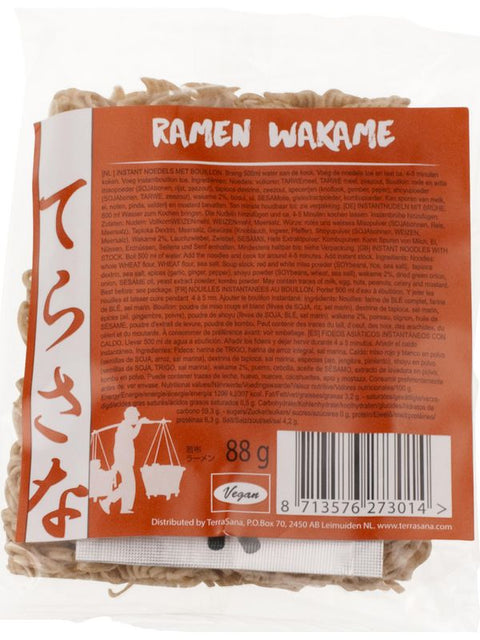 TERRASANA Ramen aux algues 88g