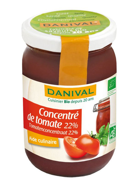 DANIVAL Concentré de tomates 22% 200g