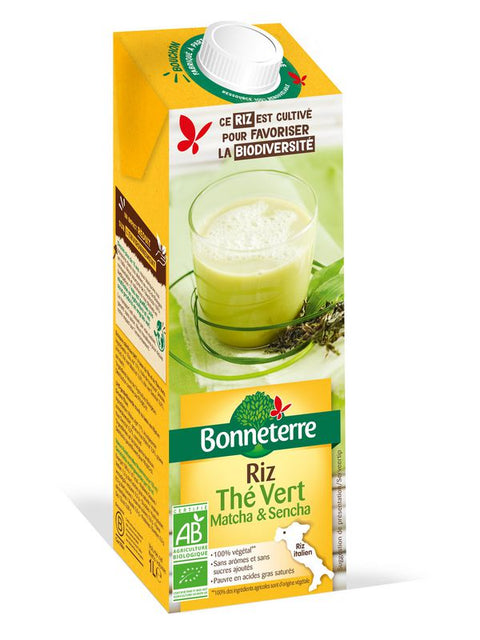 BONNETERRE Boisson riz-thé vert 1L