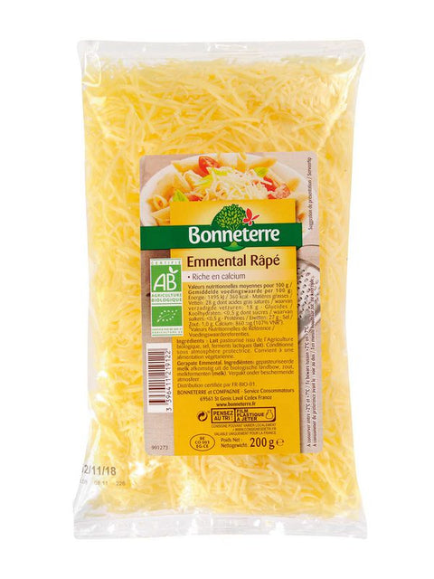 BONNETERRE Emmental râpé 200g