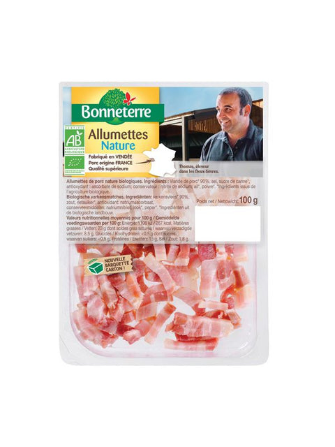 BONNETERRE Allumettes de porc nature100g