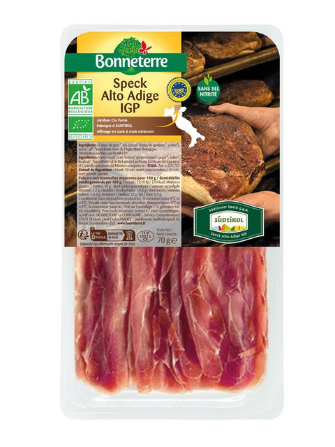 BONNETERRE Speck alto adige I.G.P. 70g
