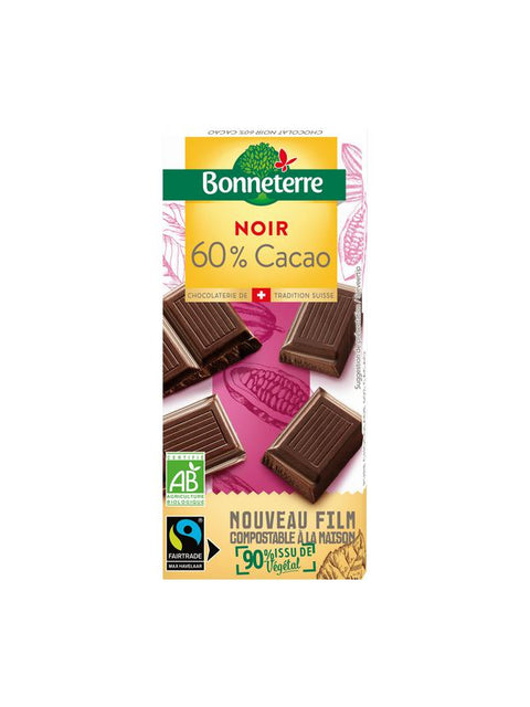 BONNETERRE Chocolat noir  60% 100g