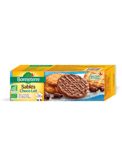 BONNETERRE Biscuit sablé choco lait 120g
