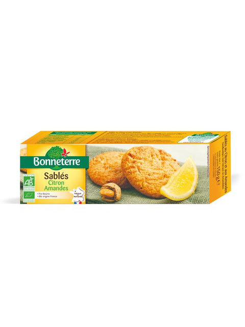 BONNETERRE Biscuit citron amandes 150g