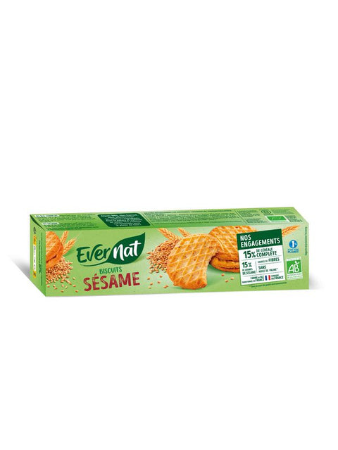 EVERNAT Biscuits sésame 150g