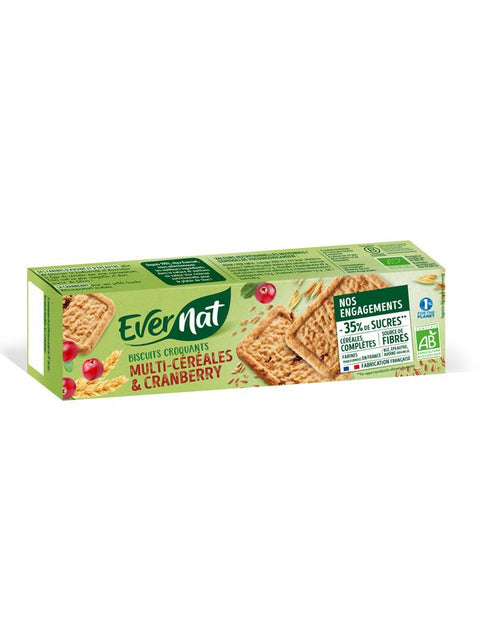 EVERNAT Biscuits multi-céréales 130g