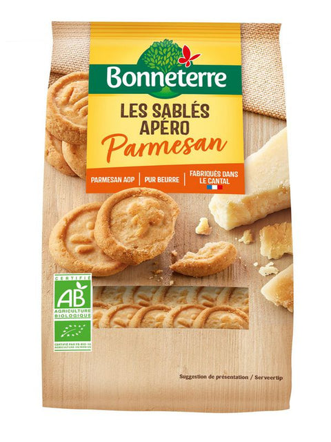 BONNETERRE Les sablés apéro parmesan100g