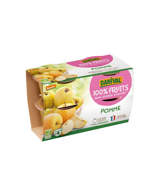 DANIVAL Purée de pomme 400g