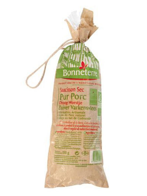 BONNETERRE Saucisson sec pur porc 150g