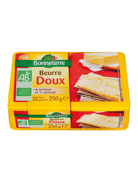 BONNETERRE Beurre doux 250g
