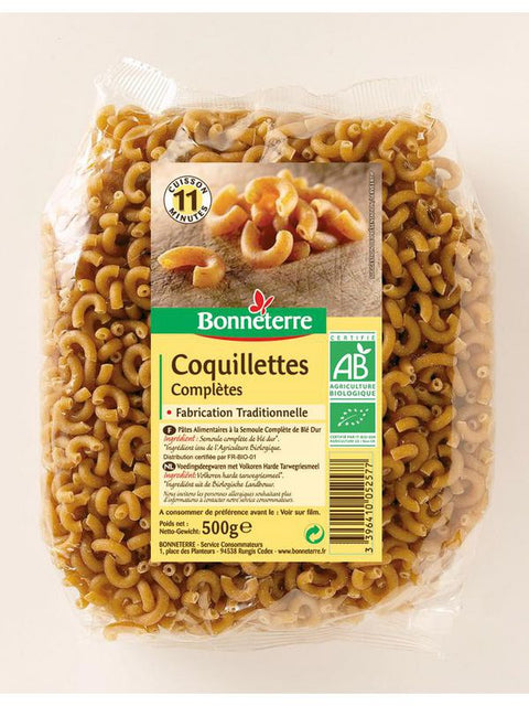 BONNETERRE Coquilettes complètes 500g