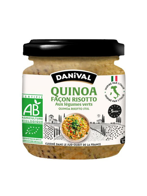 DANIVAL Quinoa risotto legumes verts320g