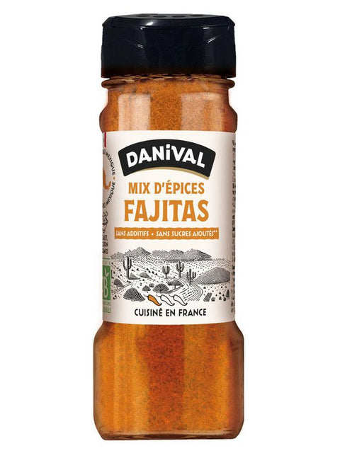 DANIVAL Tex mex mix épices fajitas 50g
