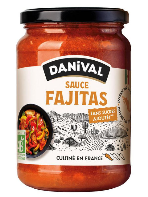 DANIVAL Tex mex fajita sauce 350g