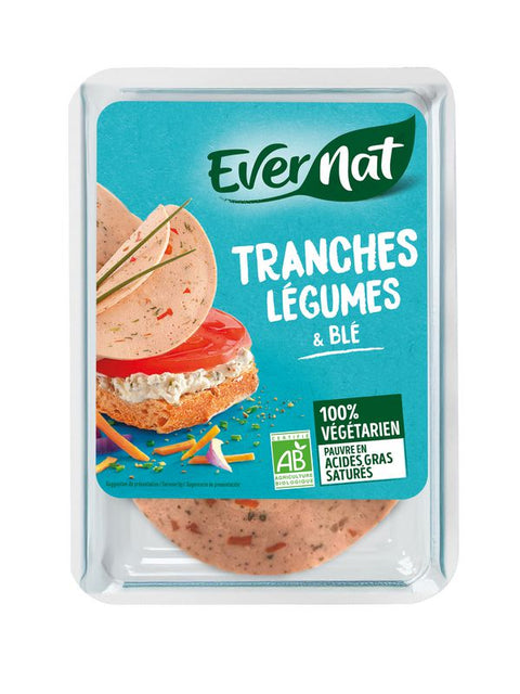 EVERNAT Tranches veggie légumes 100g