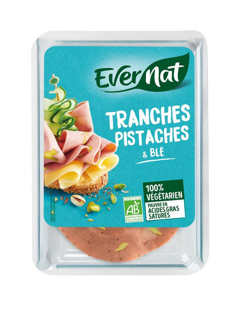 EVERNAT Tranches pistaches & blé 100g