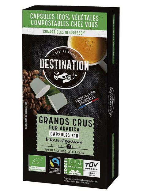 DESTINATION Capsules grand cru 10st 55g