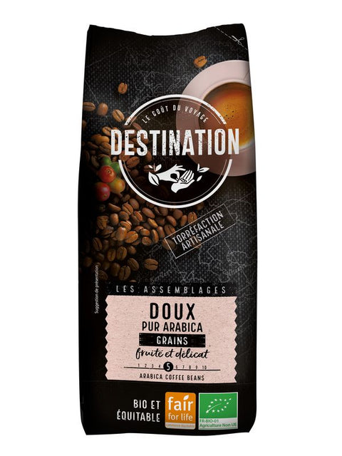 DESTINATION Café grains doux 500g