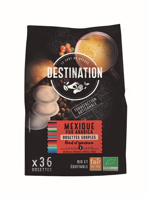 DESTINATION Dosettes mokka 36st 250g