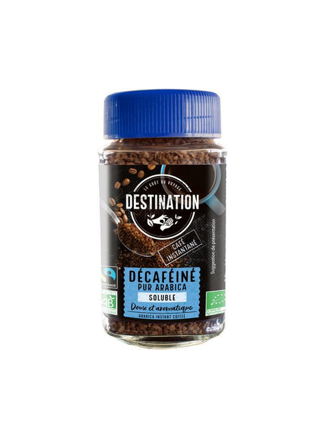 DESTINATION Café soluble décaféiné 100g