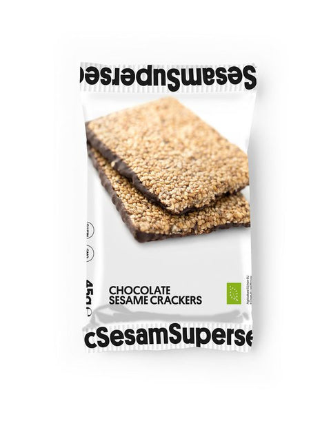 SUPERSEC Crackers sésame choco 45g