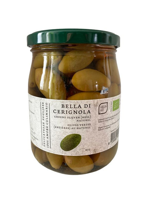 GreenAge Olives vertes entières nat 1,6k