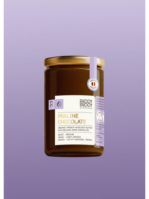 BUDDY Beurre noisette praliné choc 260g
