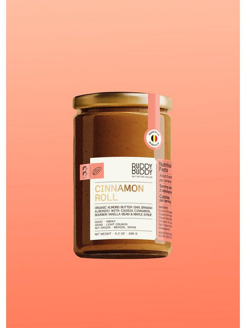 BUDDY Beurre d'amande cinnamon roll 260g