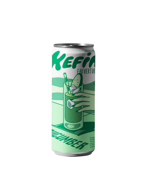 EAU VERT Kéfir concombre 25cl