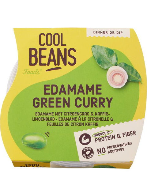 COOL BEANS Edamame Green Curry 350g