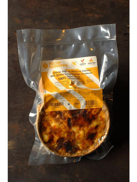 NOIR Quiche chevre sans gluten240g