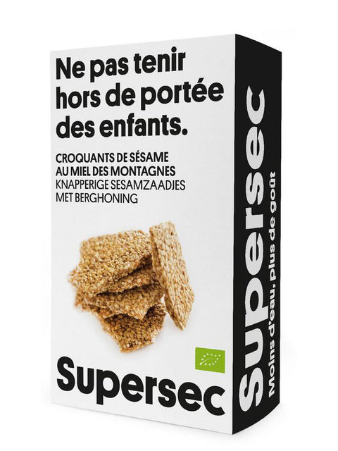 SUPERSEC Pasteli sésame et miel 130g