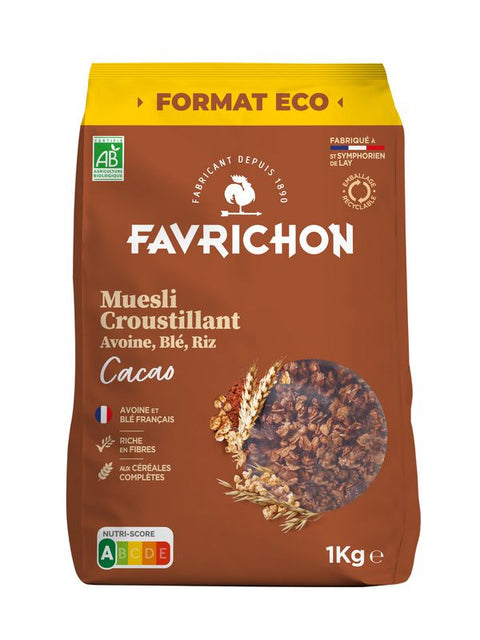 FAVRICHON Céréale mix crousty cacao 1kg