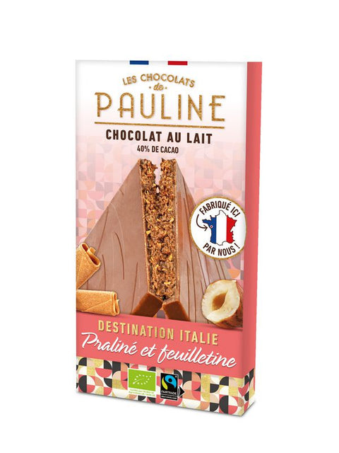 CHOCPAUL Choco lait noisette croc 92g