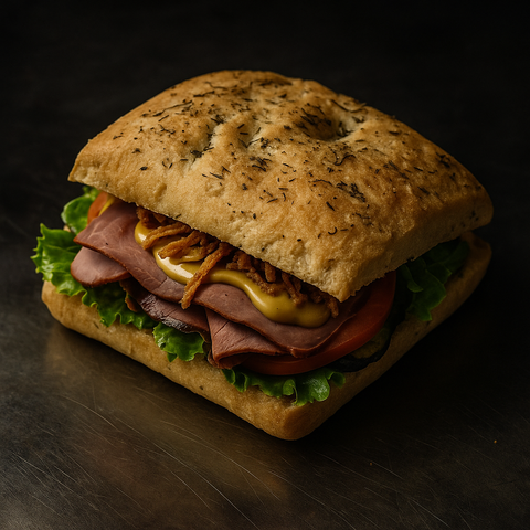 British Roastbeef Focaccia