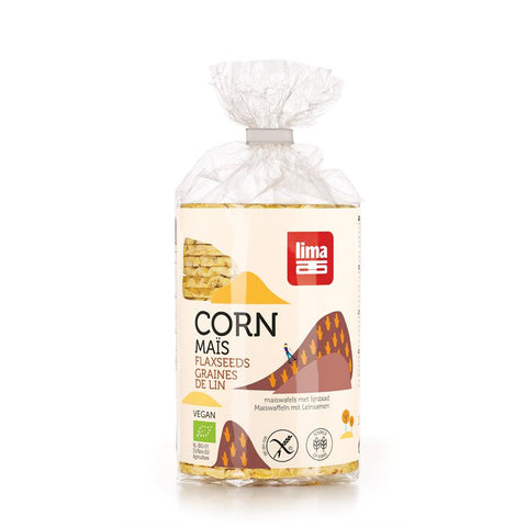 LIMA Galettes de maïs au lin 130g