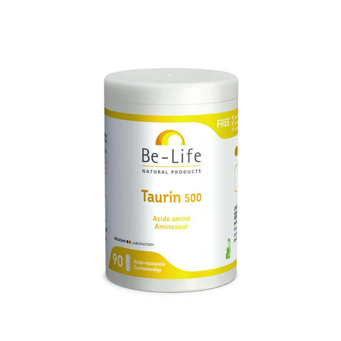 BE-LIFE Taurin 500   90 gel.