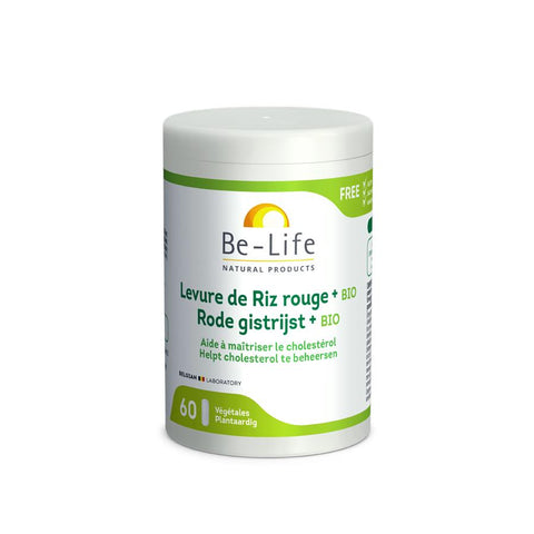 BE-LIFE Levure de riz rouge bio 60 gel