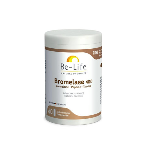 BE-LIFE Bromelase 400   60 gel.