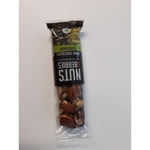 NUTS&BERRIES Bar choco noir cardamom 40g