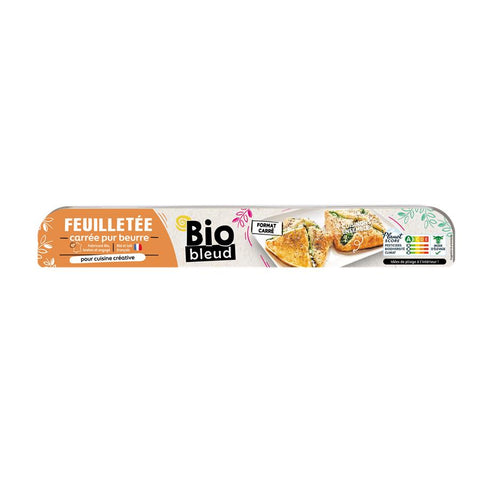 BIOBL Pâte feuilletée beurre carré300 gr