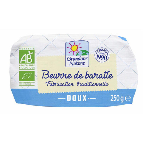 GRAN Beurre de baratte doux 250g