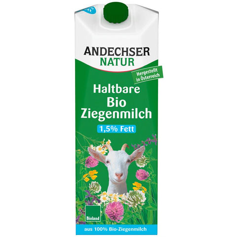 AND lait chèvre demi-écrémé 1.5% UHT 1l