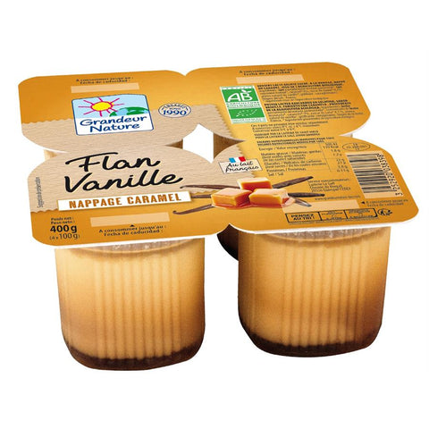 GRAN flan vanille caramel 4x100g