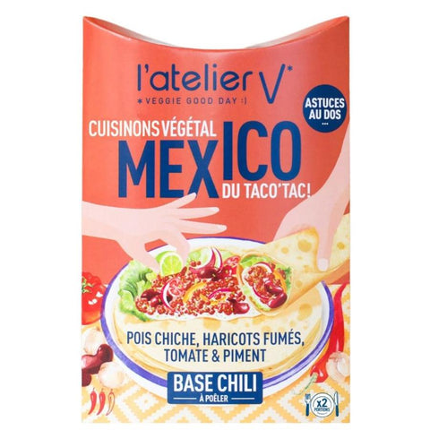 ATEL V Base chili sin carne mexico 220g