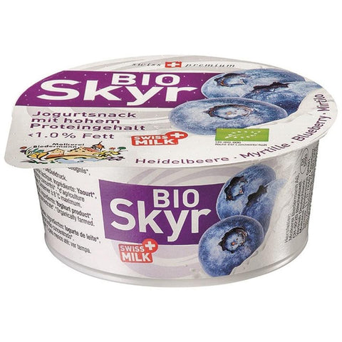 BIEDER Skyr yaourt nature myrtille 135g