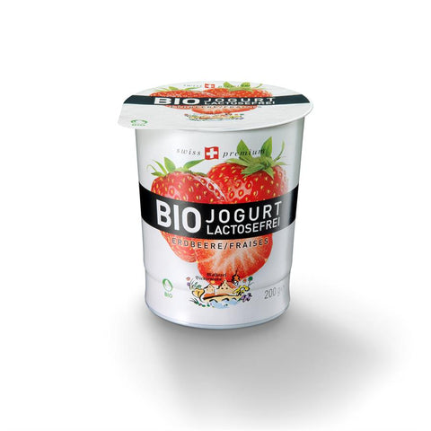 BIEDER yaourt fraise sans lactose 200g